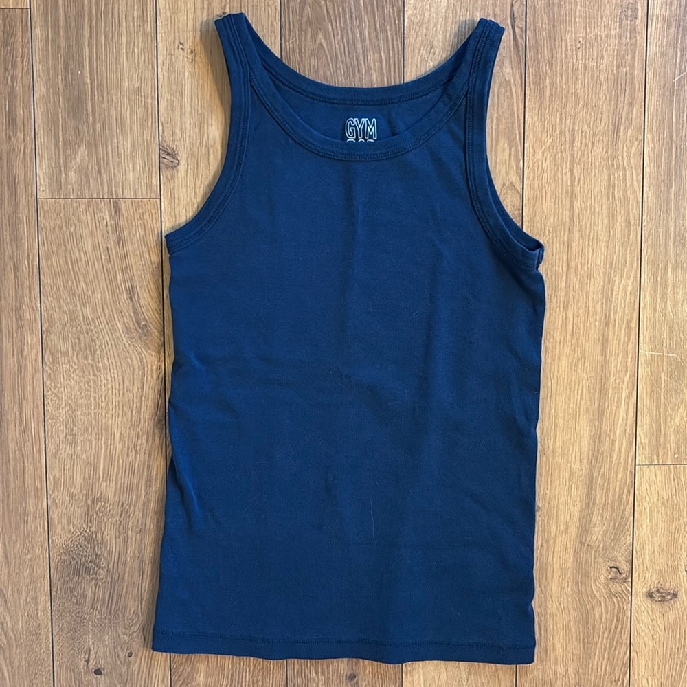 Navy Blue Gymboree Girls’ Racer Tank - Large